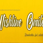 Wishline Omiley Font