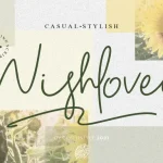 Wishloved Handwritten Font