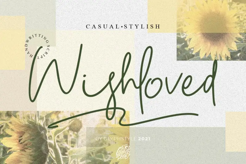 Wishloved Handwritten Font