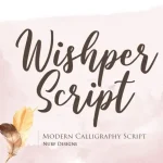 Wishper Script Font