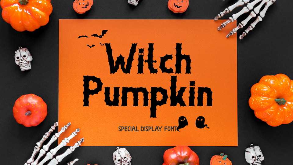 Witch Pumpkin Fon › Fontesk