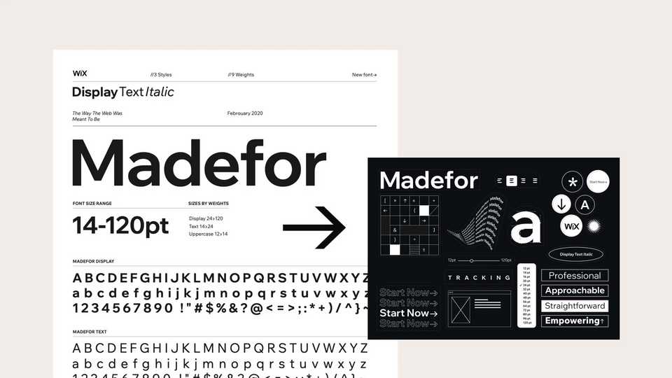 Wix Madefor Font Family › Fontesk
