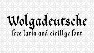 Wolgadeutsche Font › Fontesk