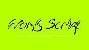 Womb Script Font › Fontesk