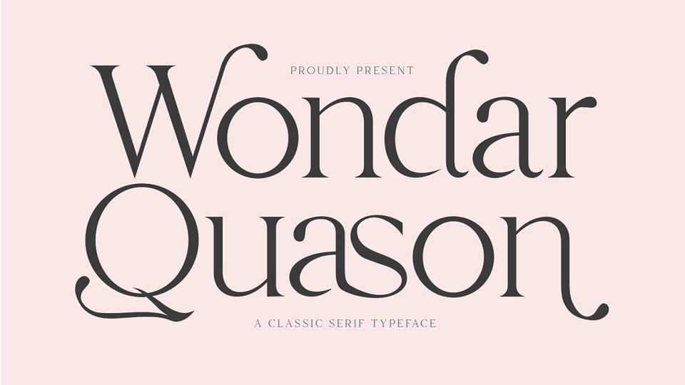 Wondar Quason Font › Fontesk