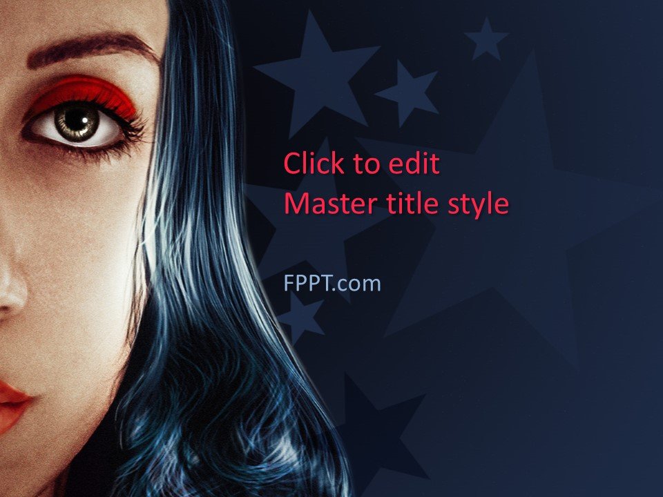 Wonder Woman PowerPoint Template