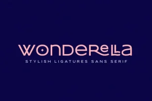Wonderella Display Font