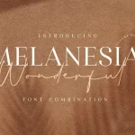 Wonderful Melanesia Font - Fonte Grátis Wonderful Melanesia Font