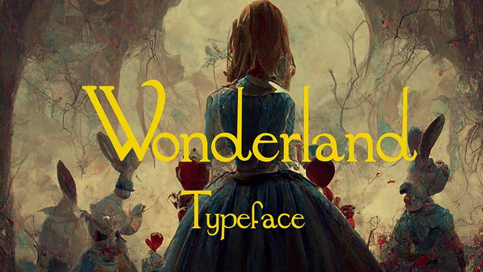 Wonderland Font › Fontesk