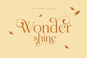 Wondershine Font