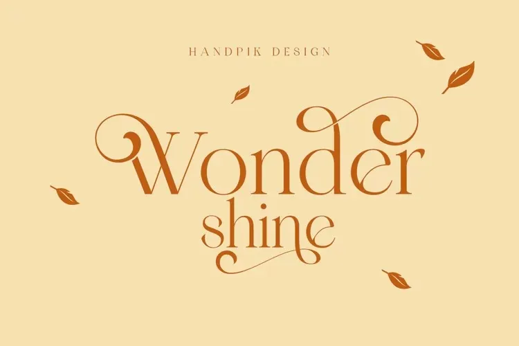 Wondershine Font