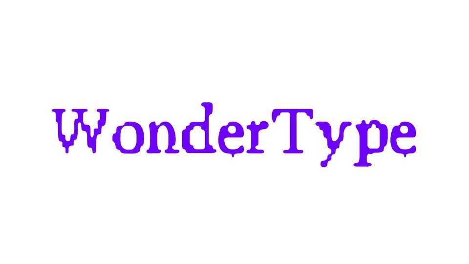 WonderType Font › Fontesk