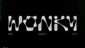WONKY Font › Fontesk