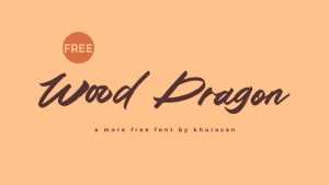 Wood Dragon Font › Fontesk