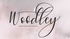 Woodley Script Font › Fontesk