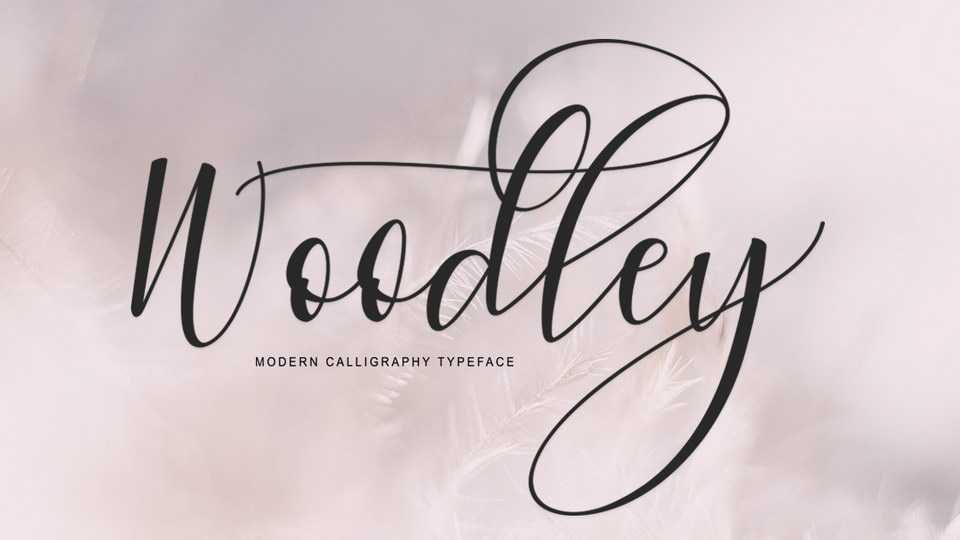 Woodley Script Font › Fontesk