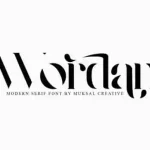 Wordan Serif Font