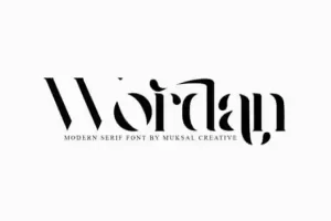 Wordan Serif Font