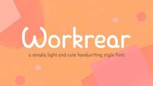 Workear Font › Fontesk
