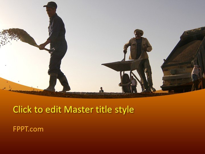 Workers PowerPoint Template