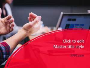 Working in the Office PowerPoint Template