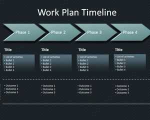 Workplan Timeline PowerPoint Template