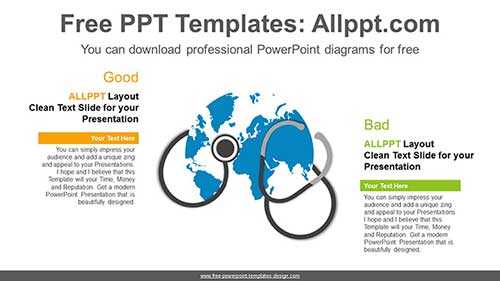 World Medical Care PowerPoint Diagram