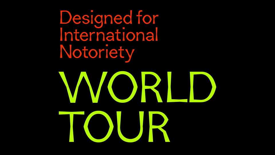 World Tour Font › Fontesk