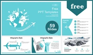 World Travel Concept PowerPoint Templates