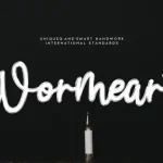 Wormeart Script Font