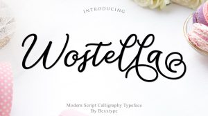 Wostella Script Font › Fontesk