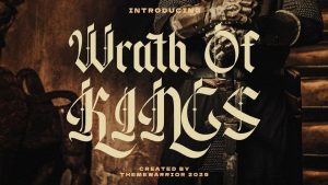 Wrath of Kings Font › Fontesk