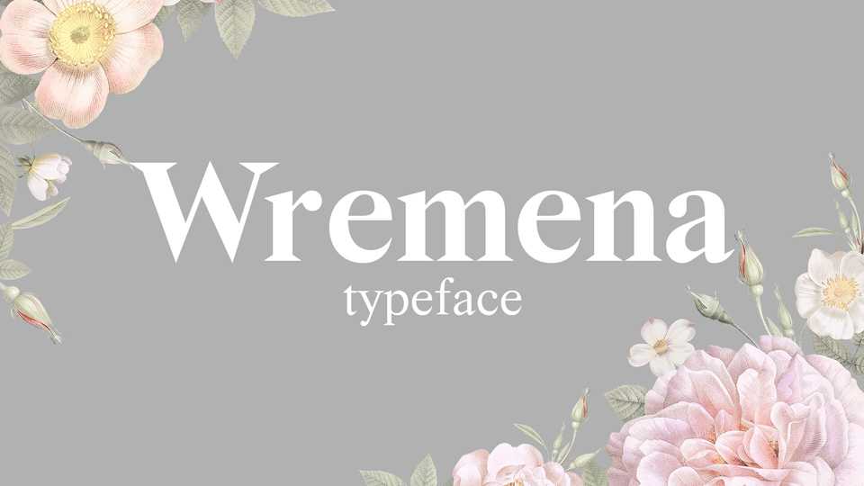 Wremena Font Family › Fontesk