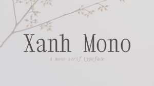 Xahn Mono Font Family › Fontesk