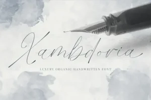 Xambdoria Handwritten Font