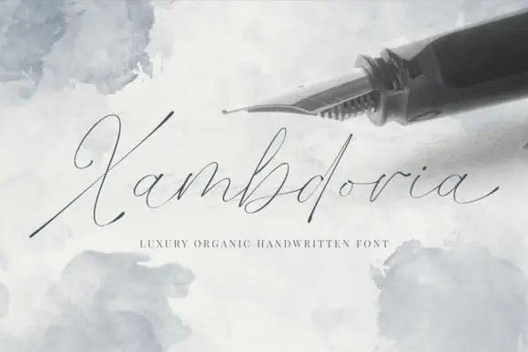 Xambdoria Handwritten Font