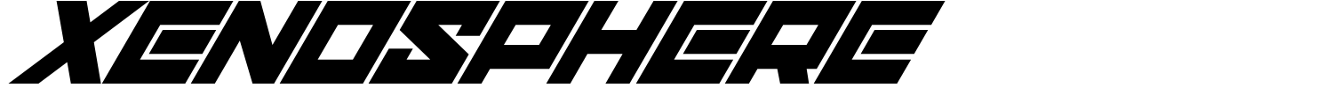 Xenosphere Font