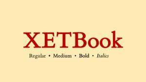 XETBook Font Family › Fontesk
