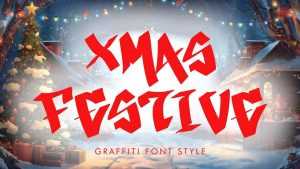 Xmas Festive Font › Fontesk