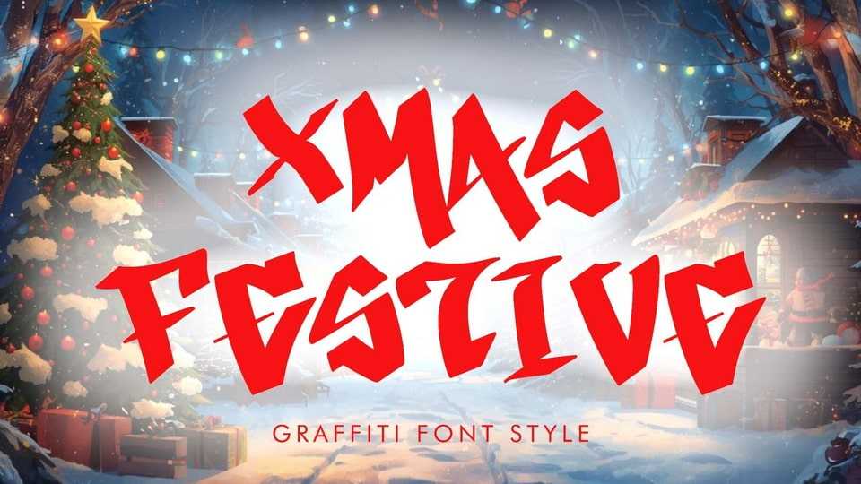 Xmas Festive Font › Fontesk