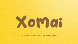 Xomai Font › Fontesk