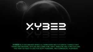 XYBER Font › Fontesk