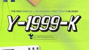 Y-1999-K Font › Fontesk