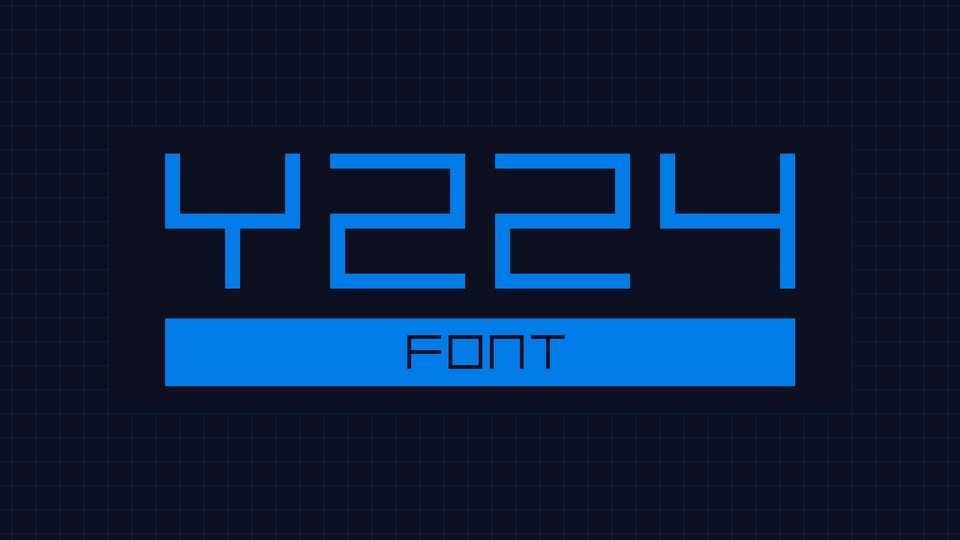 Y224 Font › Fontesk