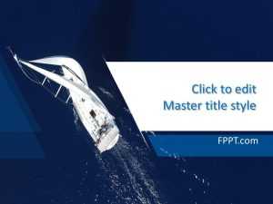 Yacht PowerPoint Template