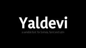 Yaldevi Font Family › Fontesk