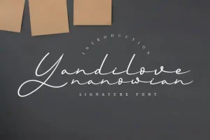 Yandilove Handwritten Font