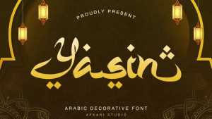 Yasin Font › Fontesk