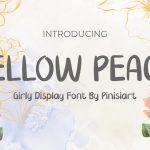 Yellow Peach Font › Fontesk