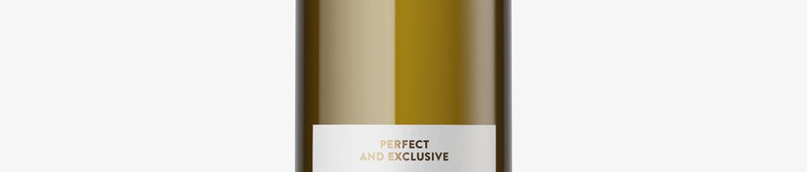 Yellow wine bottle mockup Yellow wine bottle mockup